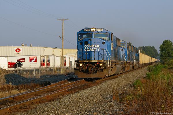 NS 6726, 6720, 6732 (ex CR 5592, 5581, 5602) 7-15-09 Cove, PA