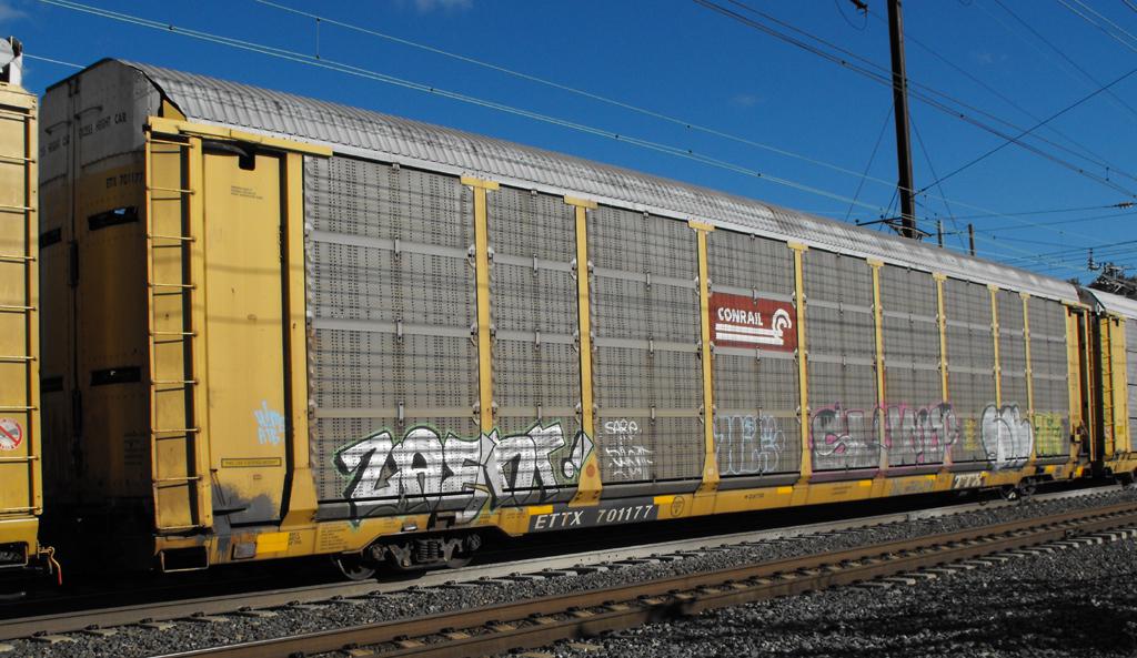 ETTX 701177-Rack class ML3N | Conrail Photo Archive