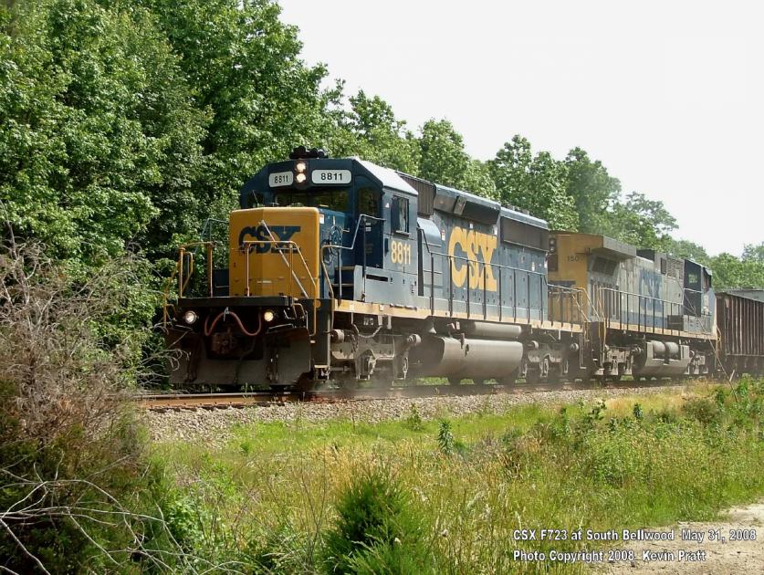 CSXT 8811(ex CR 6388) at South Bellwood, VA | Conrail Photo Archive