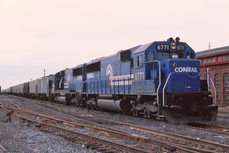 CR 6771 - SD50 at Rutherford, PA | Conrail Photo Archive