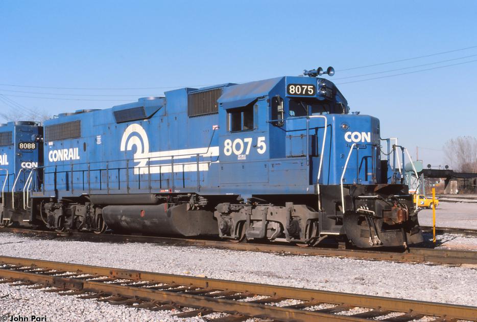 CR 8075 Cresson, PA 10-31-1986 | Conrail Photo Archive