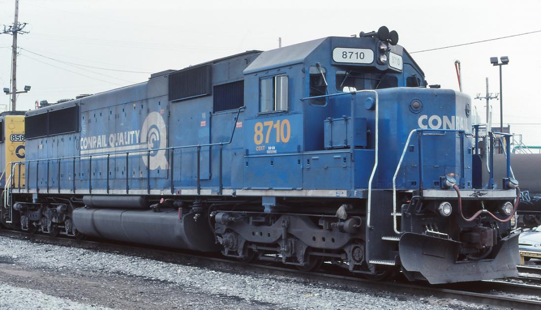 CSXT 8710 CR 6841 Conrail Photo Archive