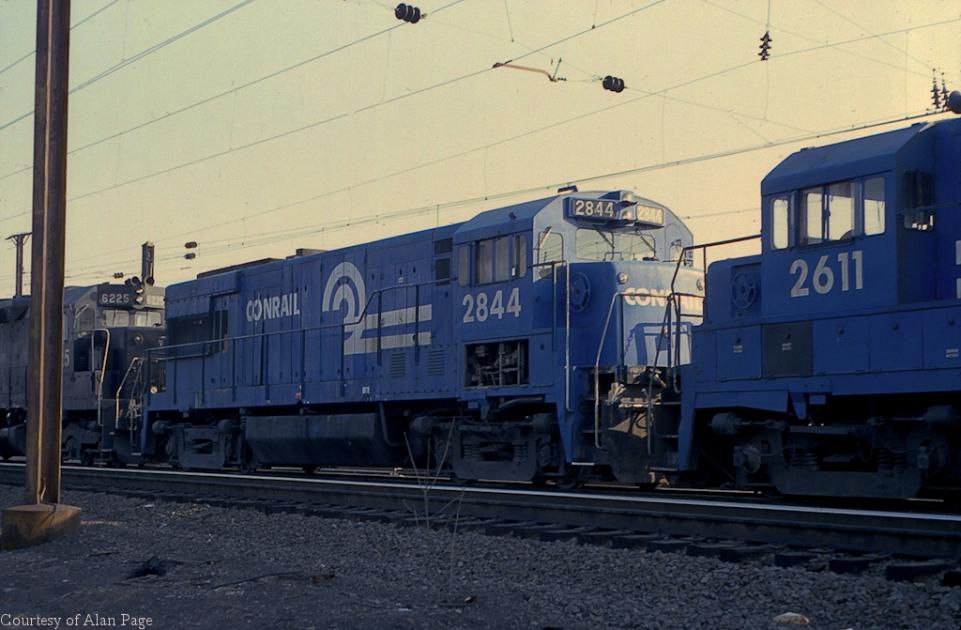 CR 2844 Morrisville, PA 11171979 Conrail Photo Archive