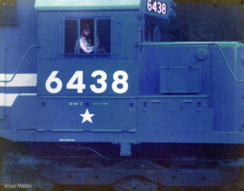 CR 6438 at Horseshoe Curve Conrail Photo Archive