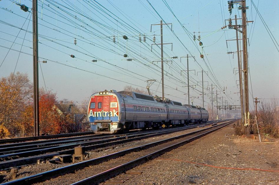 Amtrak 885 Morrisville, PA 11171979 Conrail Photo Archive