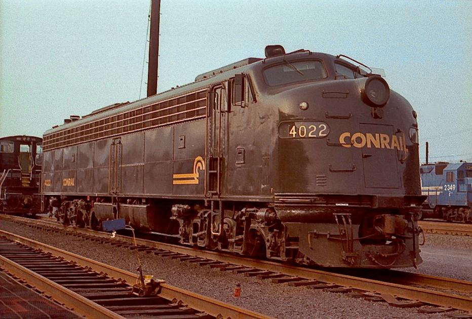 CR 4022 Enola, PA 951983 Conrail Photo Archive