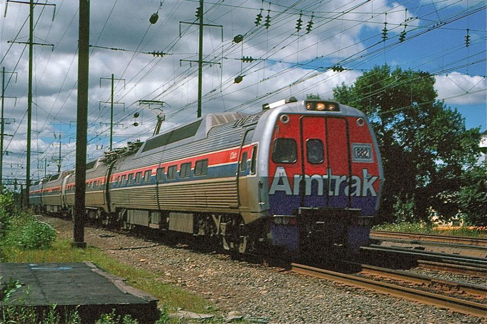 Amtrak 882 Morrisville, PA 841979 Conrail Photo Archive