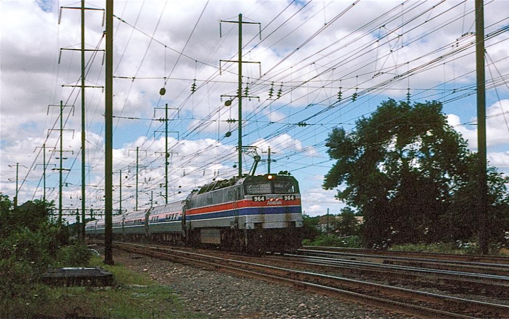 Amtrak 964 Morrisville, PA 841979 Conrail Photo Archive