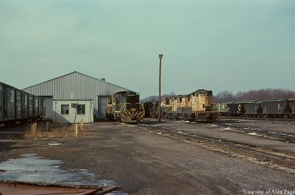 Abrams Maintenance facility King of Prussia, PA 2121977 Conrail
