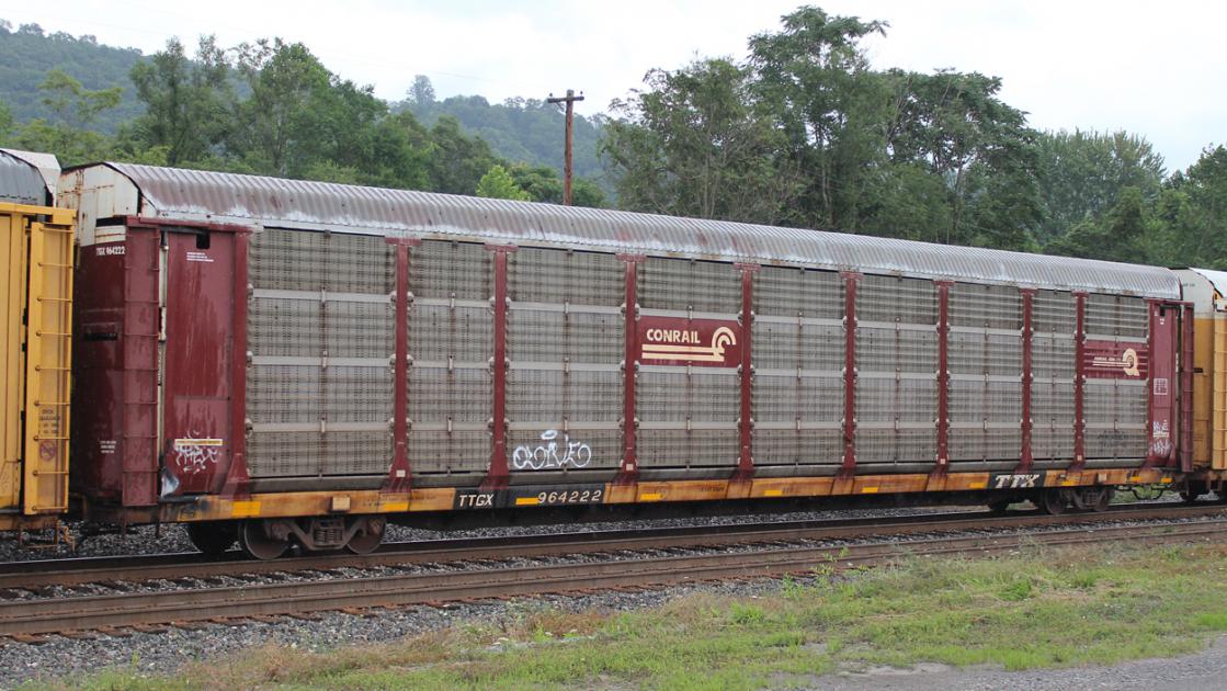 TTGX 964222 - Rack Class ML2B | Conrail Photo Archive
