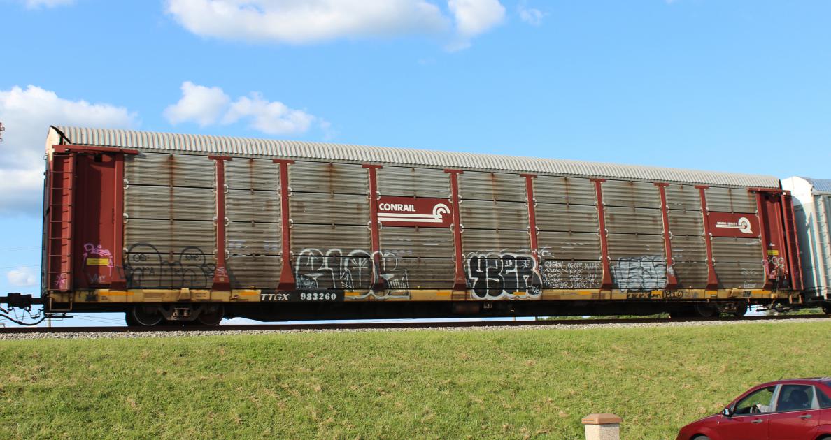 TTGX 983260-Rack class ML2L | Conrail Photo Archive