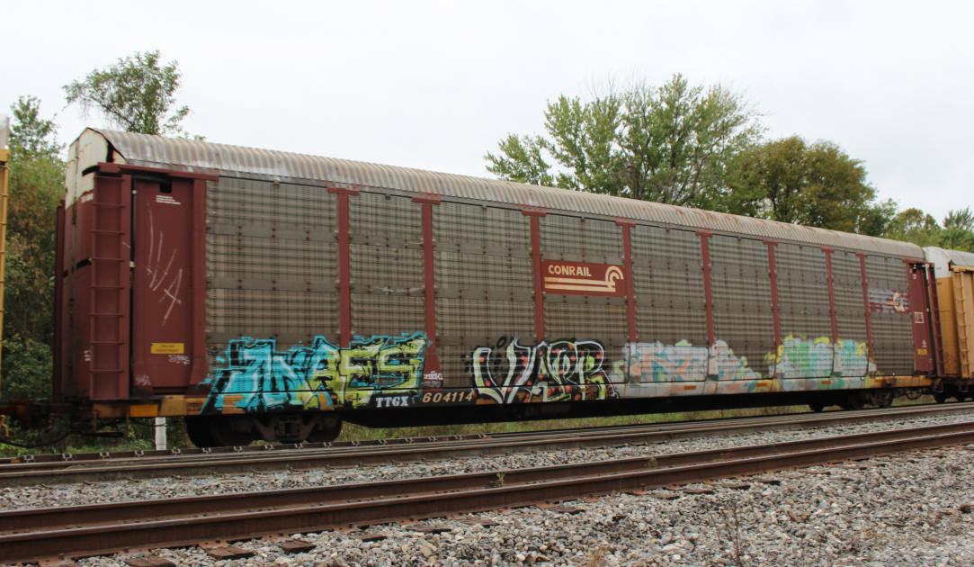 TTGX 604114-Rack class ML2K | Conrail Photo Archive
