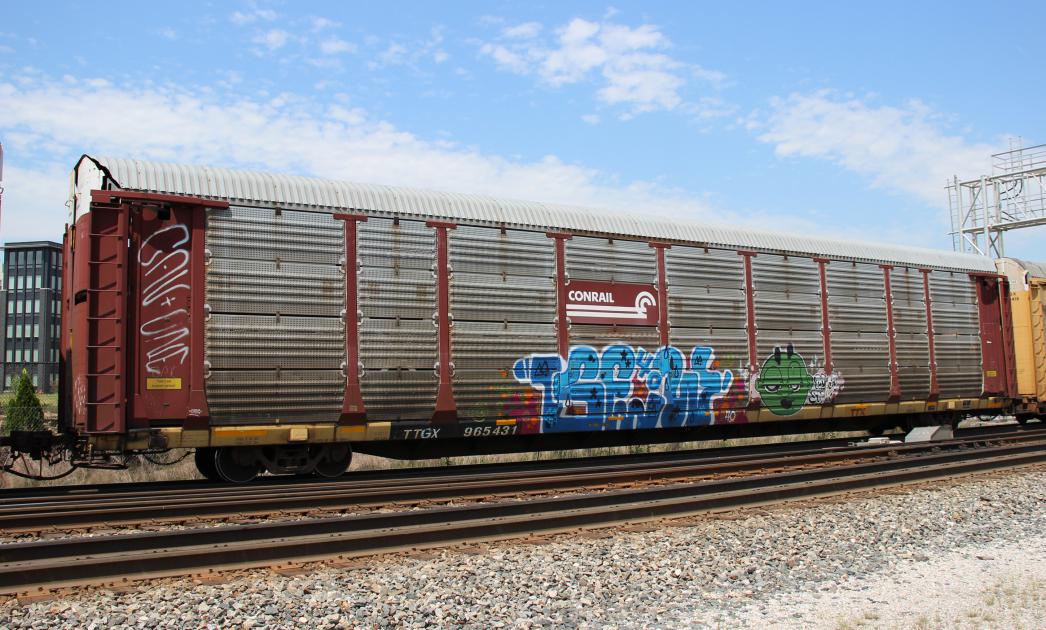 TTGX 965431-Rack class ML2L | Conrail Photo Archive