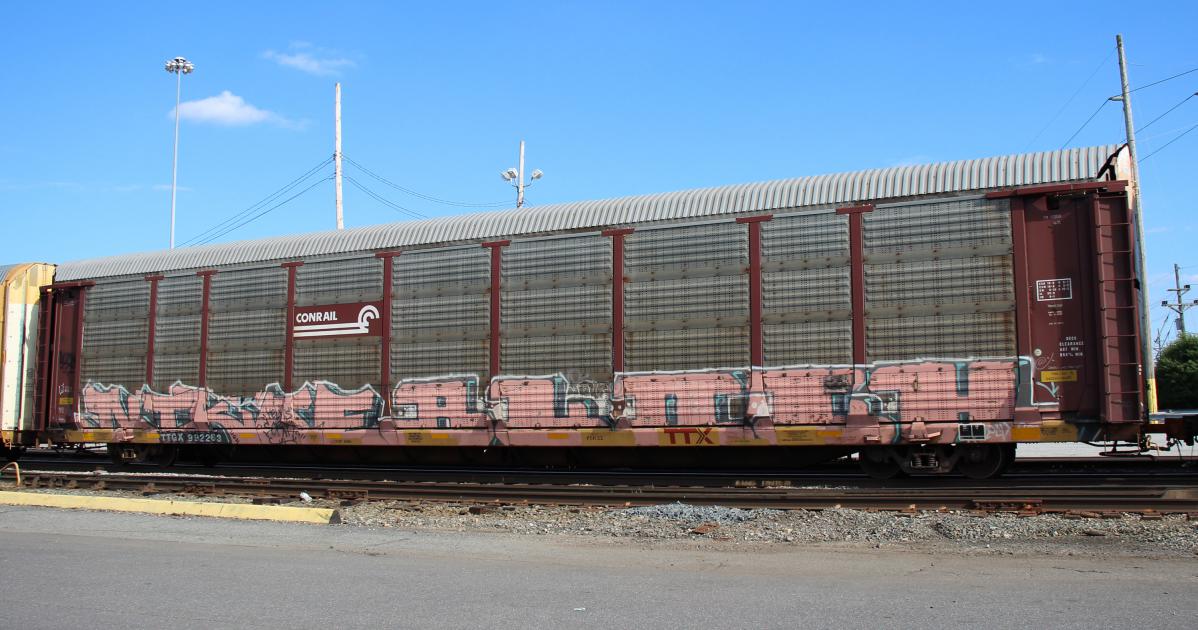 TTGX 992263-Rack class ML2L | Conrail Photo Archive