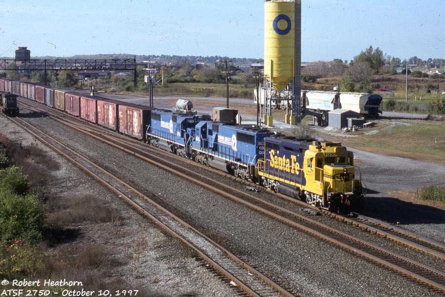 ATSF 2750 at Syracuse, NY | Conrail Photo Archive