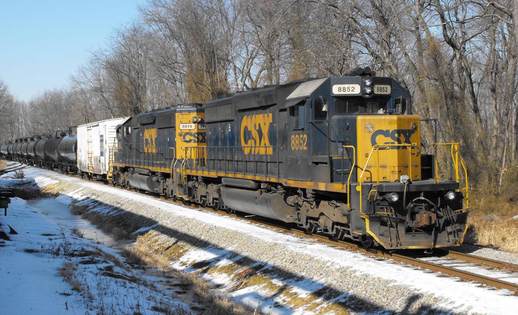 CSXT 8852 CR 6493 Conrail Photo Archive
