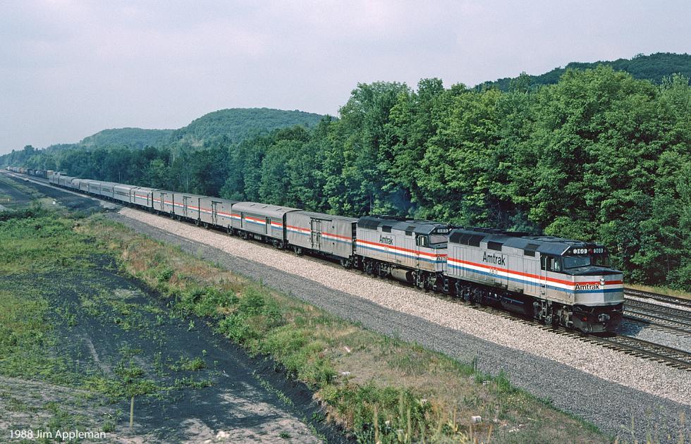 AMT 360 at Pinecroft, PA 7/14/1988 | Conrail Photo Archive