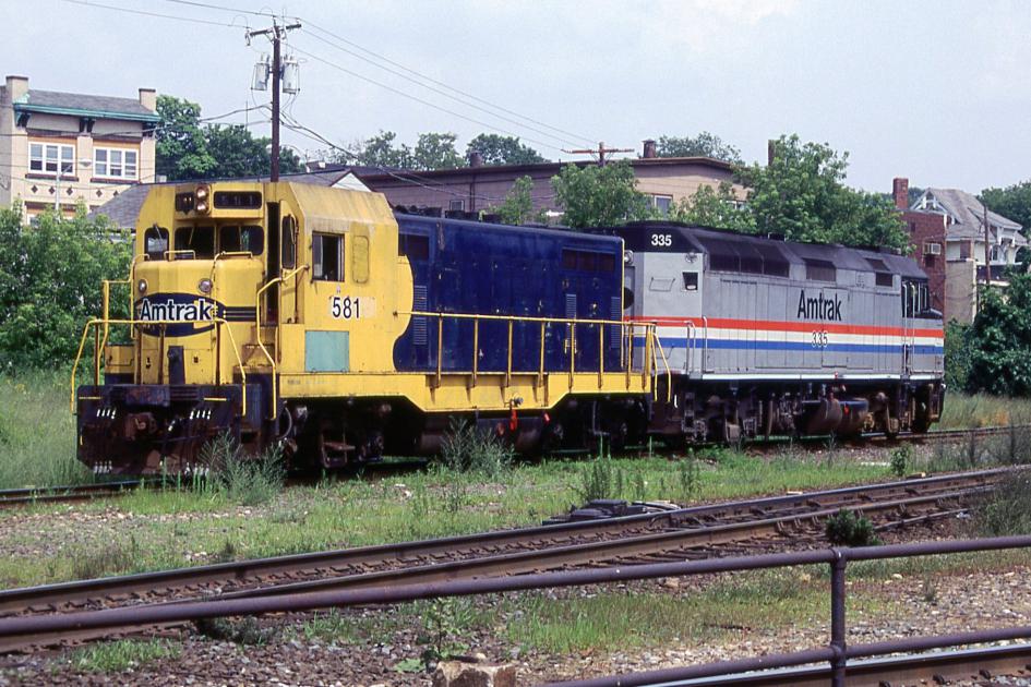 AMTK 581 Palmer MA | Conrail Photo Archive