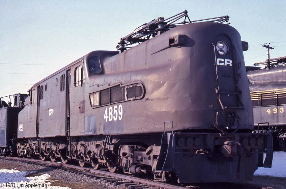 CR 4859 at Strasburg, PA 2/19/1983 | Conrail Photo Archive
