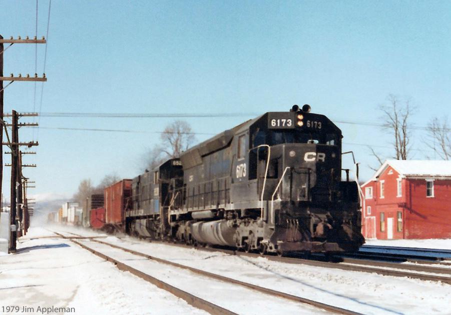 CR 6173 at Tipton, PA 2/17/1979 | Conrail Photo Archive