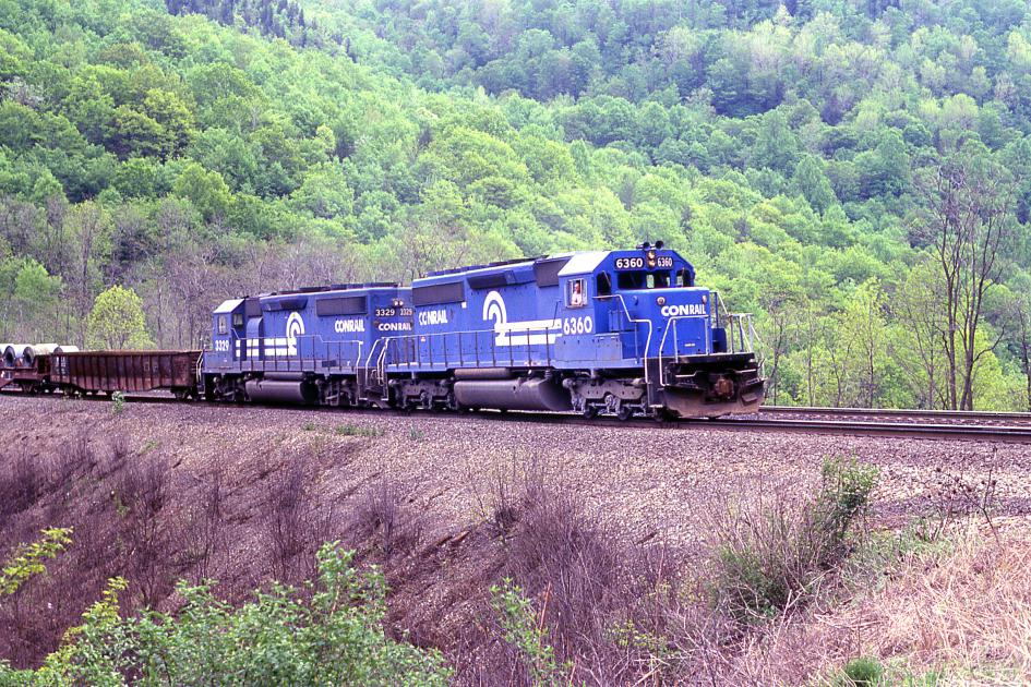 CR 6360 Horseshoe Curve Conrail Photo Archive