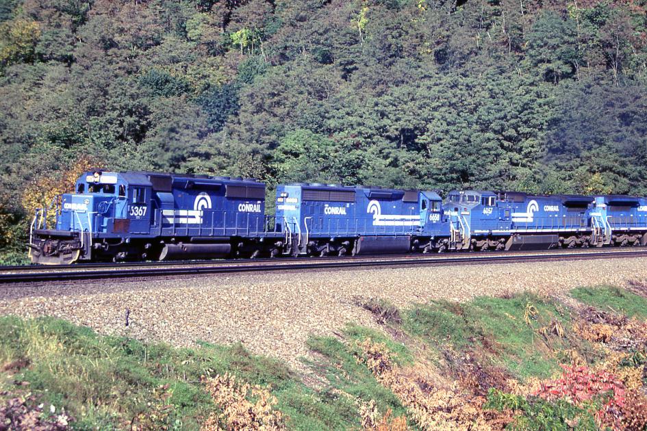 CR 6367 Horseshoe Curve Conrail Photo Archive