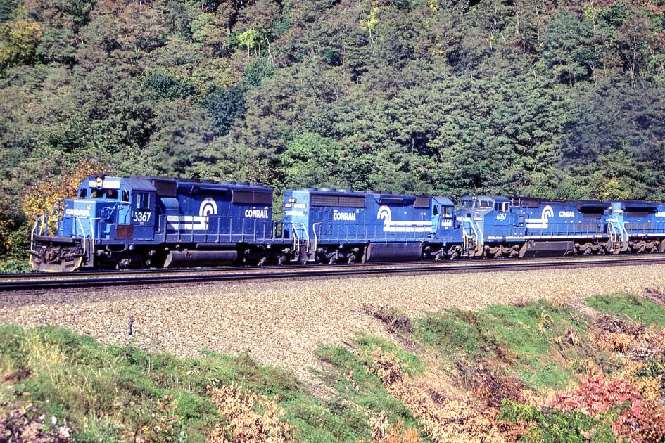 CR 6367 Horseshoe Curve Conrail Photo Archive