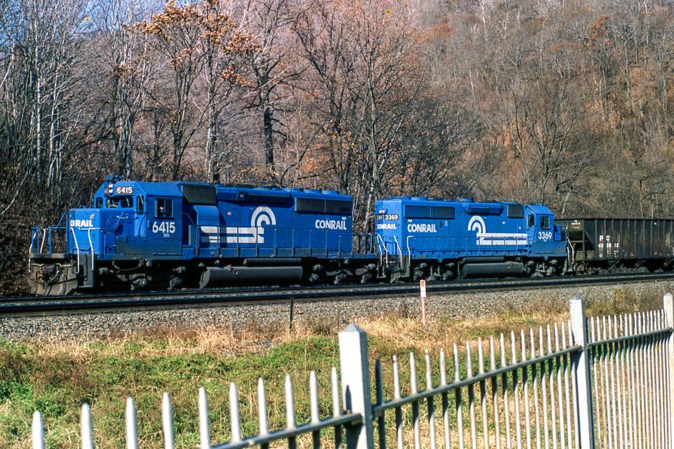 CR 6415 Horseshoe Curve Conrail Photo Archive