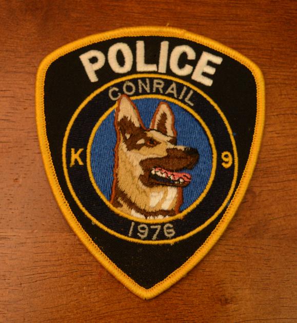 CR Police K9 Uniform Shoulder Patch | Conrail Photo Archive