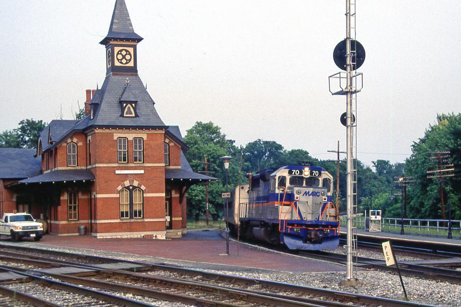 MARC Point of Rocks MD Conrail Photo Archive