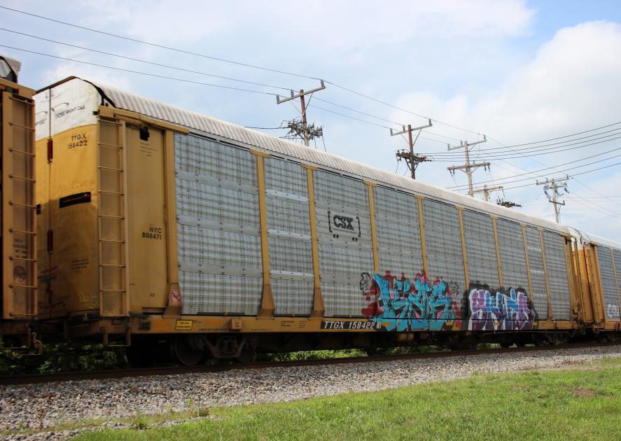 TTGX 158422-Rack class ML2L | Conrail Photo Archive