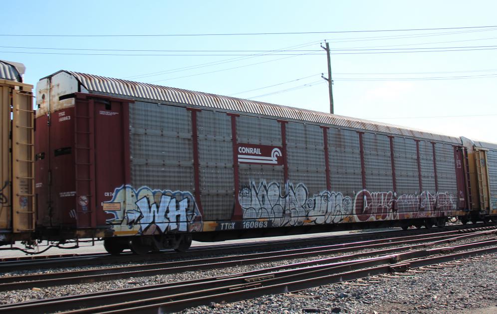TTGX 160863-Rack class ML2K | Conrail Photo Archive