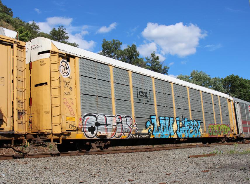 TTGX 254007-Rack class ML2D | Conrail Photo Archive