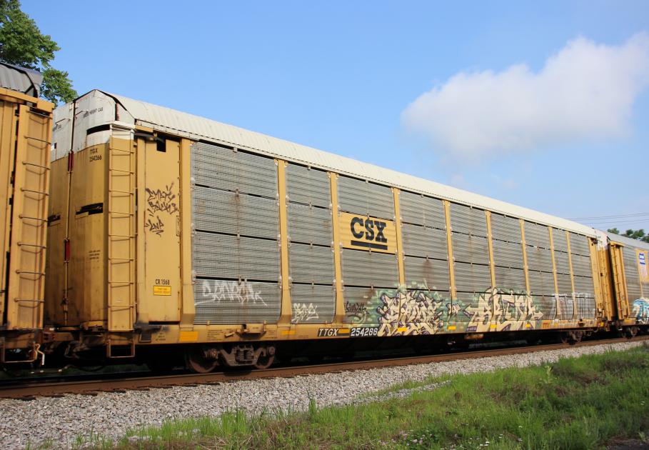 TTGX 254266-Rack class ML2D | Conrail Photo Archive