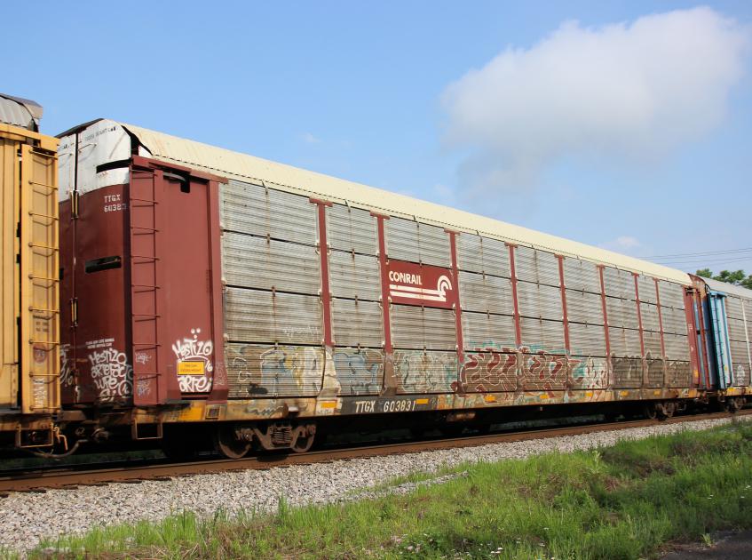 TTGX 603831-Rack class ML2G | Conrail Photo Archive
