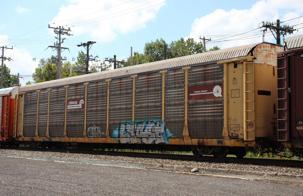 TTGX 604549-Rack class ML2L | Conrail Photo Archive