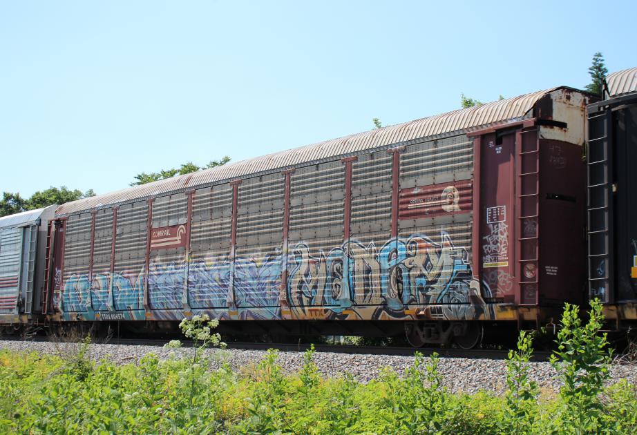 TTGX 604574-Rack class ML2K | Conrail Photo Archive