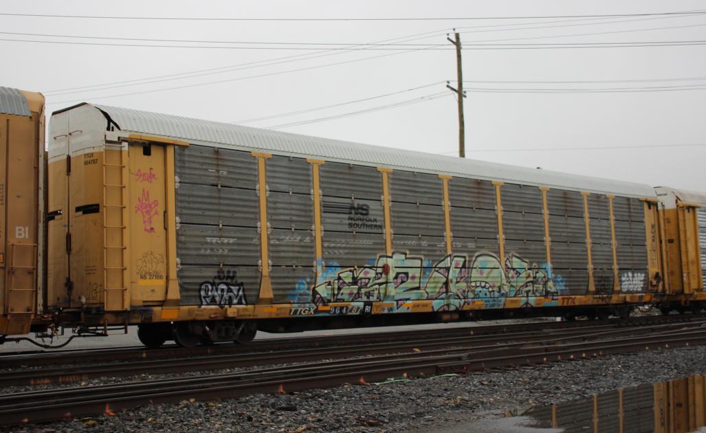 TTGX 964787-NS Rack class FB550 (ML2L) | Conrail Photo Archive