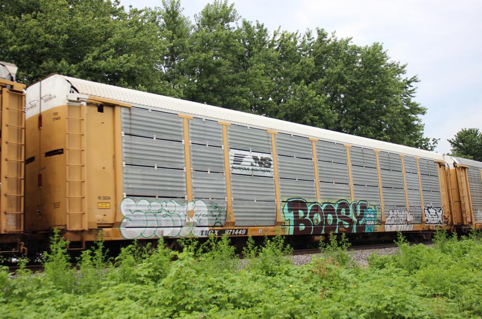 TTGX 971449-NS Rack class FB554 | Conrail Photo Archive