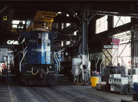 Juniata Locomotive Shops | Conrail Photo Archive